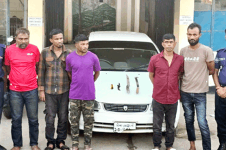 মৌলভীবাজারে ডাকাতির প্রস্তুতিকালে আন্তঃজেলা ডাকাতচক্রের ৫ সদস্য গ্রেপ্তার 20 মৌলভীবাজারে ডাকাতির প্রস্তুতিকালে আন্তঃজেলা ডাকাতচক্রের ৫ সদস্য গ্রেপ্তার - Surma Times | Sylhet News