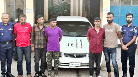 মৌলভীবাজারে ডাকাতির প্রস্তুতিকালে আন্তঃজেলা ডাকাতচক্রের ৫ সদস্য গ্রেপ্তার - Surma Times | Sylhet News