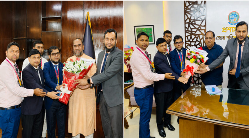 সিলেটে দুই প্রশাসকের সঙ্গে এসবিএসি ব্যাংক কর্মকর্তাদের সৌজন্য সাক্ষাৎও মতবিনিময় 1 সিলেটে দুই প্রশাসকের সঙ্গে এসবিএসি ব্যাংক কর্মকর্তাদের সৌজন্য সাক্ষাৎও মতবিনিময় - Surma Times | Sylhet News