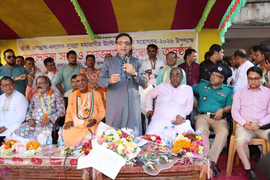 সিলেটে বর্ণাঢ্য আয়োজনে উল্টো রথযাত্রা উদযাপন 1 সিলেটে বর্ণাঢ্য আয়োজনে উল্টো রথযাত্রা উদযাপন - Surma Times | Sylhet News