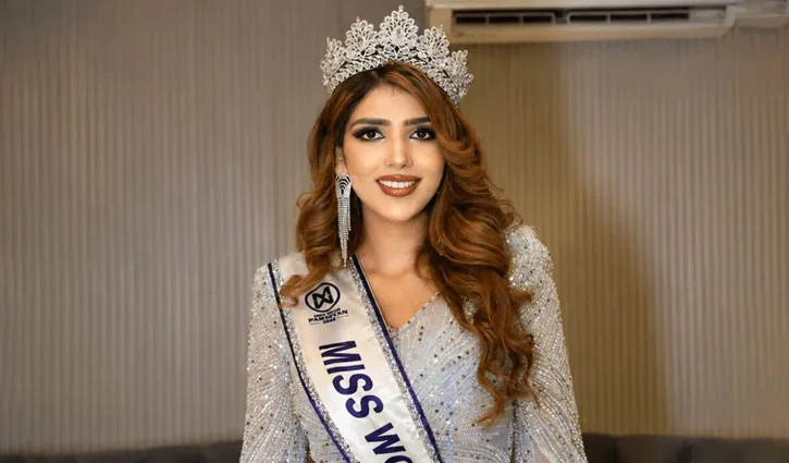 প্রথমবার মিস ওয়ার্ল্ডে অংশ নিচ্ছে পাকিস্তান, প্রতিনিধি আনিকা মেরাজ 1 প্রথমবার মিস ওয়ার্ল্ডে অংশ নিচ্ছে পাকিস্তান, প্রতিনিধি আনিকা মেরাজ - Surma Times | Sylhet News