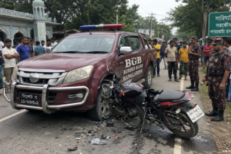 বিজিবির গাড়ির সঙ্গে মোটরসাইকেলের সংঘর্ষে যুবক নিহত 10 বিজিবির গাড়ির সঙ্গে মোটরসাইকেলের সংঘর্ষে যুবক নিহত - Surma Times | Sylhet News