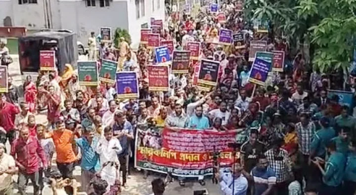 সিলেটে চার দফা দাবিতে চা শ্রমিকদের মিছিল, ১৫ দিনের আল্টিমেটাম - Surma Times | Sylhet News