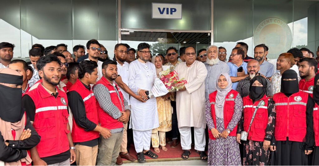 বদরুজ্জামান সেলিমকে সিলেটে বর্ণাঢ্য সংবর্ধনা - Surma Times | Sylhet News