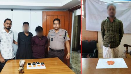 সিলেটে পৃথক অভিযানে ৫১৬ পিস ইয়াবাসহ ৩ জন গ্রেফতার - Surma Times | Sylhet News