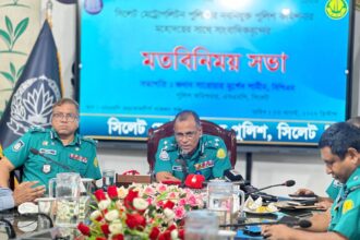 এসএমপির নতুন কমিশনারের সঙ্গে সাংবাদিকদের মতবিনিময় - Surma Times | Sylhet News