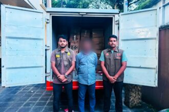 সিলেটে চোরাচালানের ভারতীয় চকলেট ও কাভার্ড ভ্যানসহ আটক ১ - Surma Times | Sylhet News