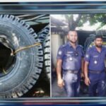 সালুটিকর চেকপোস্টে ৩০টি ভারতীয় টায়ারসহ পিকআপ আটক, একজন গ্রেফতার