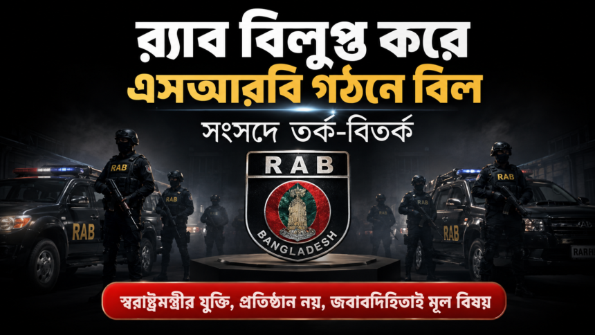 র‍্যাব বিলুপ্তির বিল সংসদে, বিতর্কের মুখে উত্থাপন - Surma Times | Sylhet News