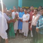 ছাতকের পূজামণ্ডপে পরিদর্শনে পূজা উদযাপন পরিষদ নেতারা
