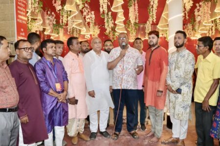 সিলেটে দুর্গাপূজায় বিএনপি নেতাদের মণ্ডপ পরিদর্শন - Surma Times | Sylhet News